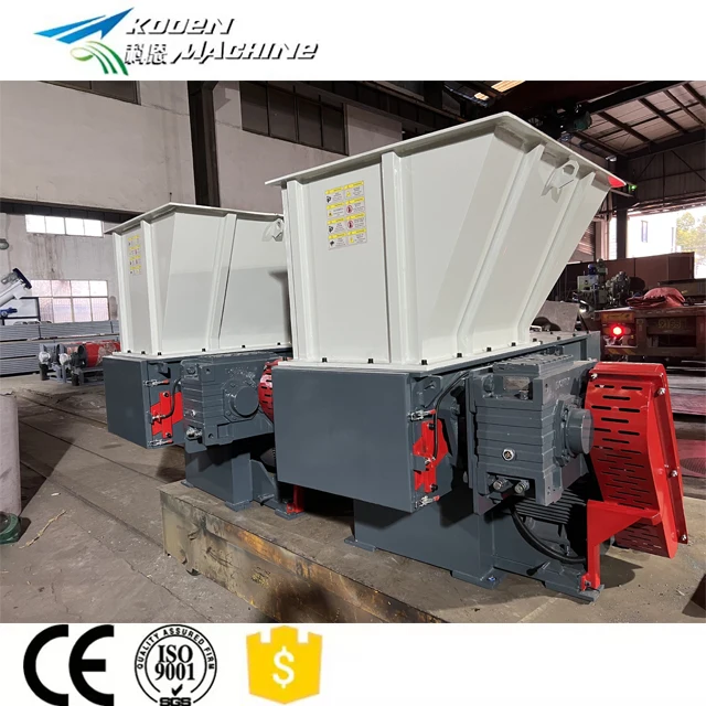 Recycling Paper Shredder Machine automatic Industrial Cardboard Paper Shredding Waste Books Shredder