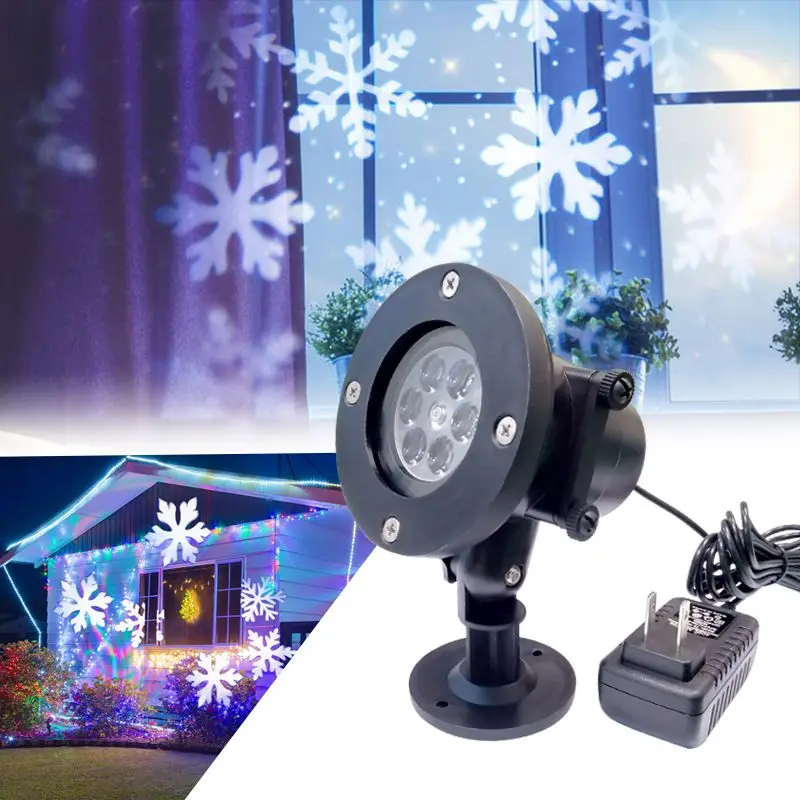 Wholesale Outdoor Garden Laser Light Projector Decoration Lights Waterproof Snowflake Christmas