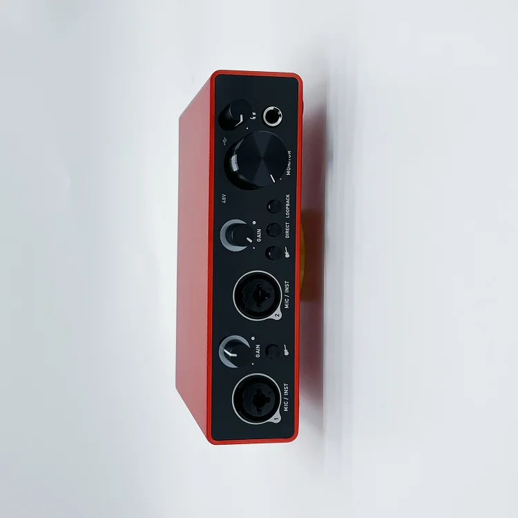 Factory price USB recording studio audio interface for music  recording