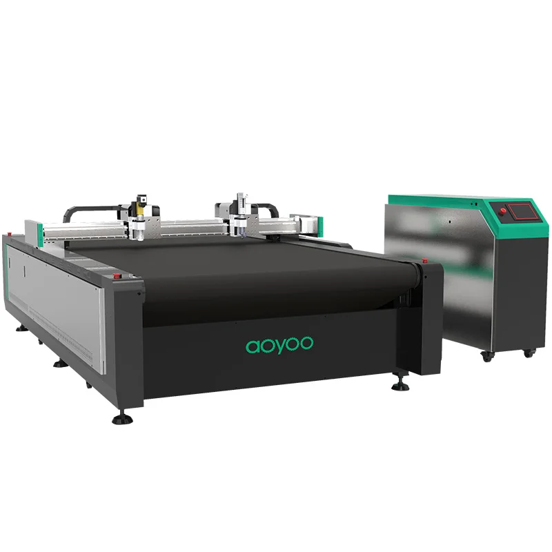 Aoyoo cnc машина для пробивки кожи композитный слойный