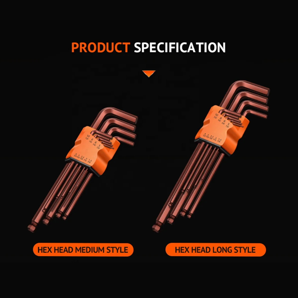Китайский поставщик, высокое качество, 9 шт. г-образных ручек, многофункциональный ключ Torx
