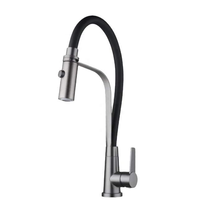 Wenzhou Feenice 304 stainless steel 3 in 1 kitchen drinking filter sink faucet with colorful pipe