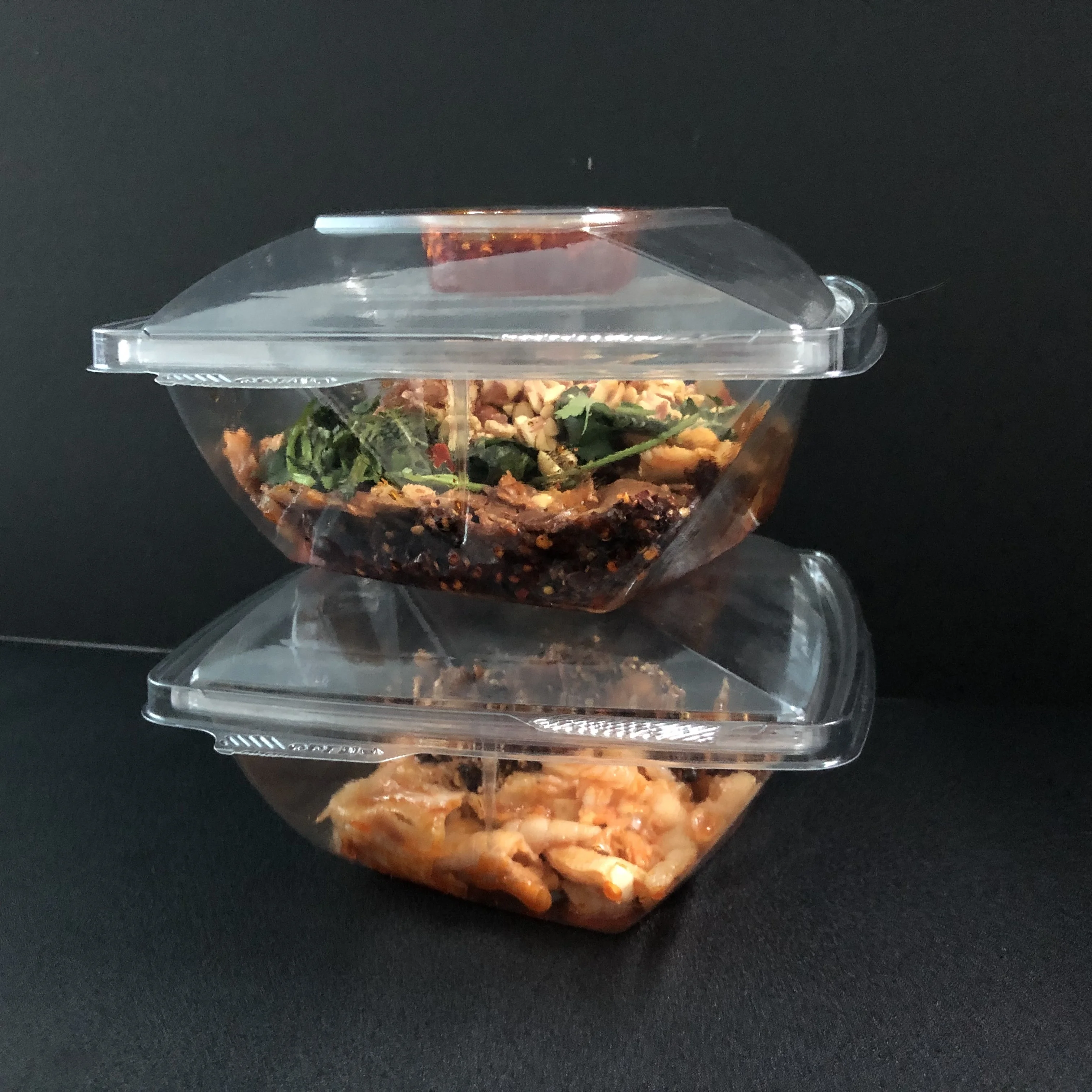 Plastic 36oz Food container fruit/vegetable/meat/seafood Packing box