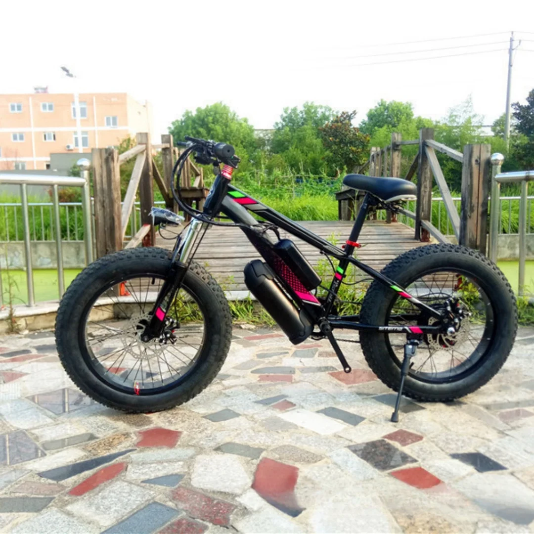 20 inch stacked shock absorber snowmobile 4.0 outer tire dual disc brake shock absorber lithium