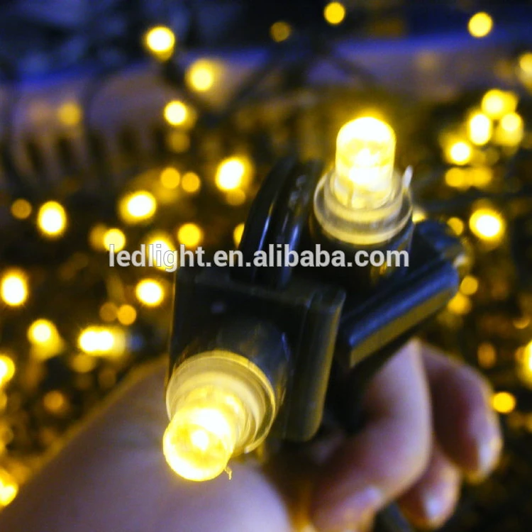 12v Led Clip String Christmas Light Chain Led Christmas Tree Light String Outdoor Garland 50 DC 12V 80  70 Transparent Rohs CE