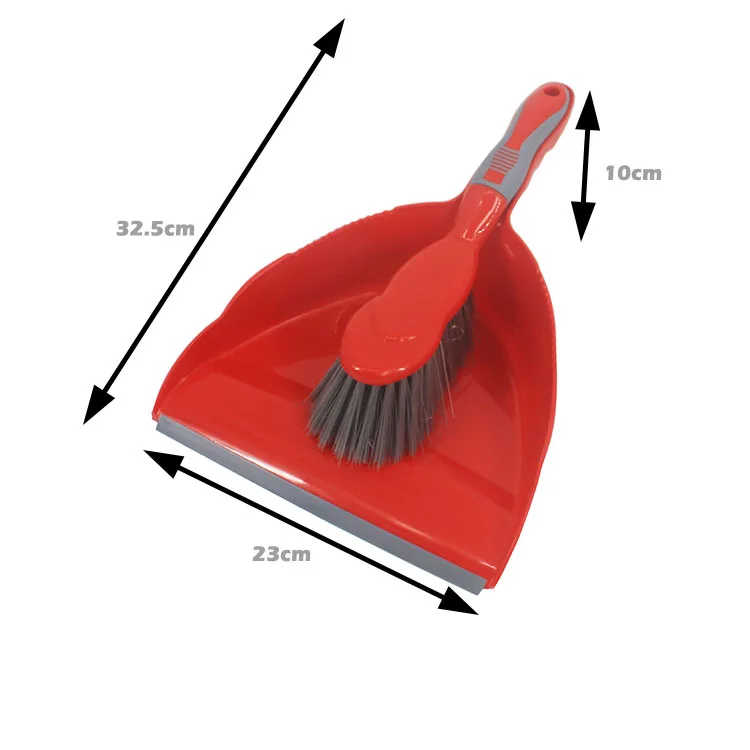 household Plastic Brush Cleaning Set Dustpan and Brush Set With Brush Factory Direct Selling Custom High Quality Bristle
