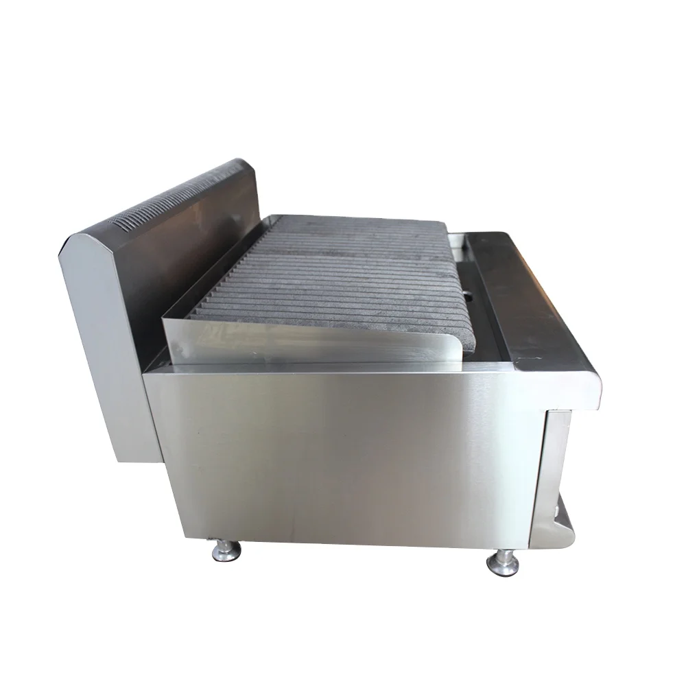 
Stainless steel outdoor gas grill with oven hot sale gas grill restaurant popular grill gas bbq 