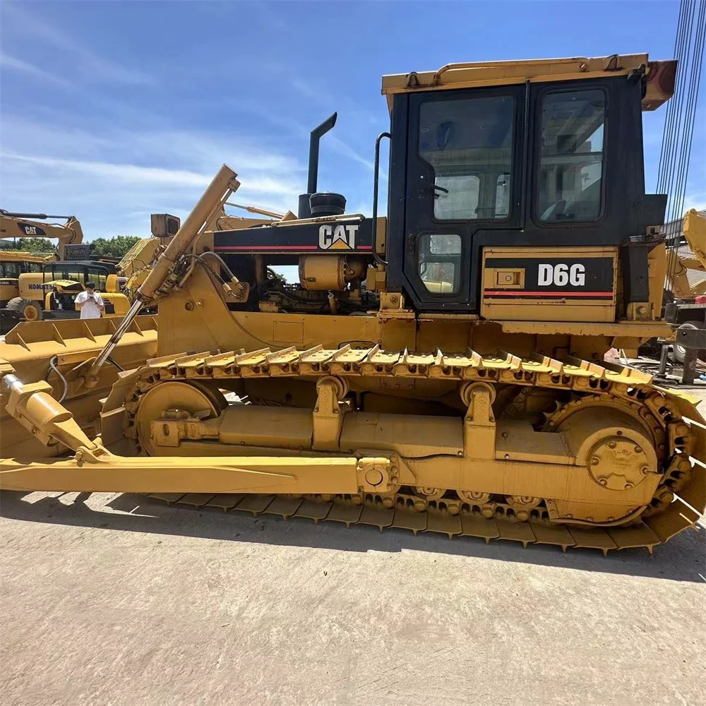 Строительная техника б/у бульдозер CAT D6G гусеничный дешевая распродажа