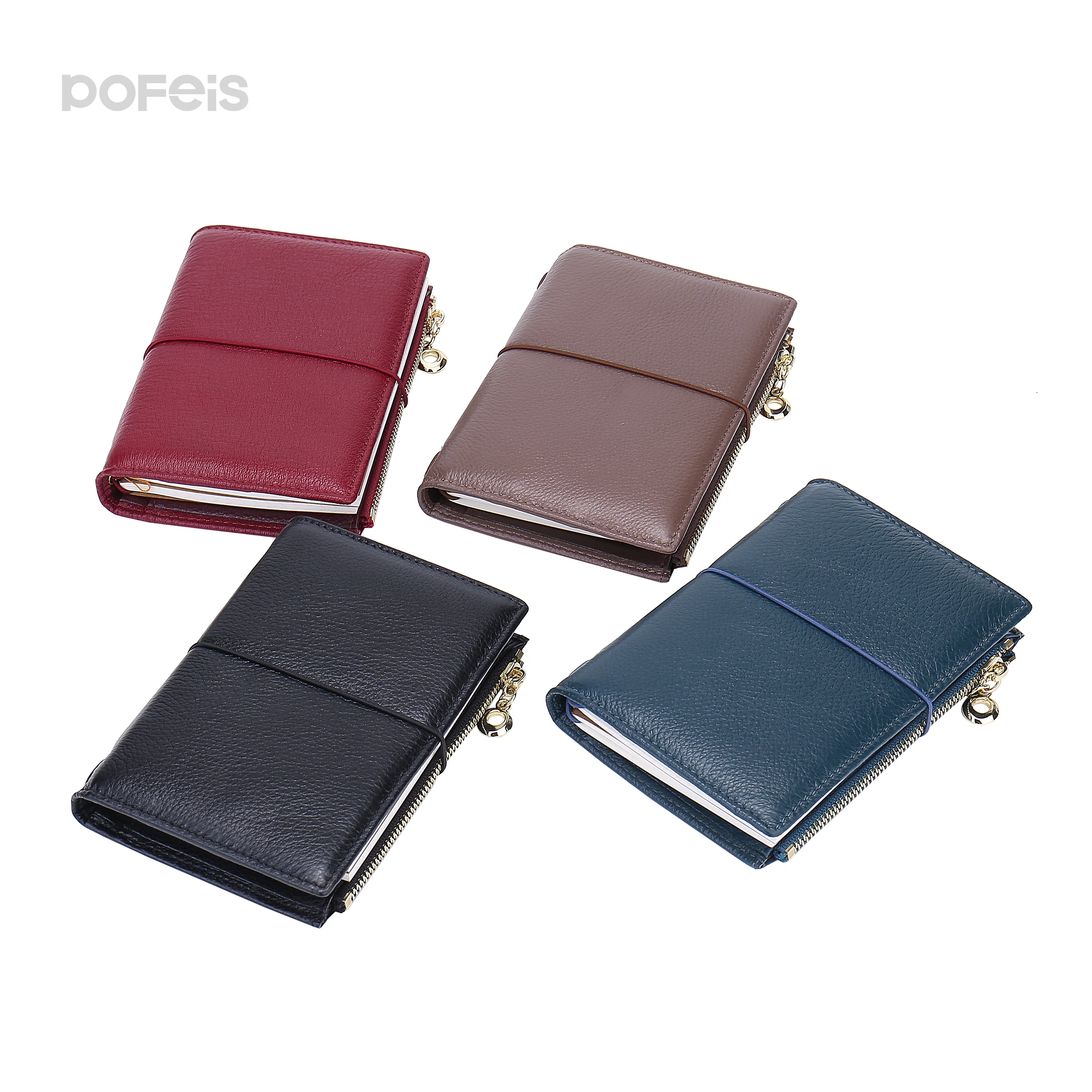 Custom Logo Rfid Porta Carnet Pasaporte De Piel Porte Protege Passeport Notebook Passport Holder Wallet