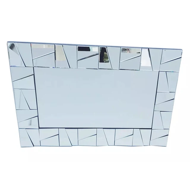 Modern simple creative wall hanging decorative mirror bedroom makeup mirror bathroom mirror