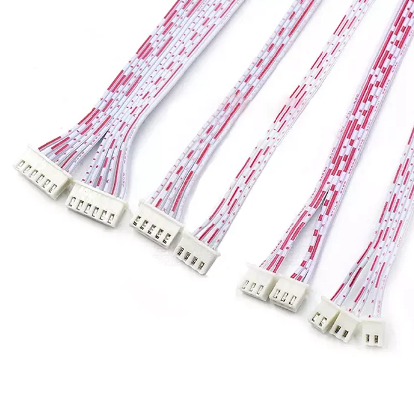 2468 2651 Flat Ribbon Cable with JST PH 1.27mm 2.0mm 2.54mm processing custom Connectors cable