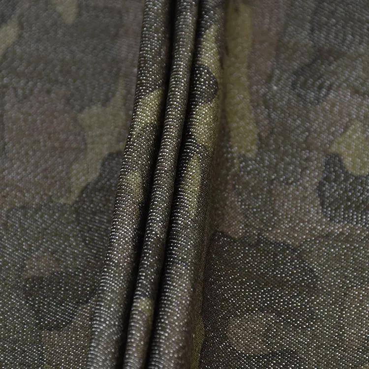 Excellent Quality  Camouflage Printing Cotton Polyester Elastane Fabric For Garments Pants