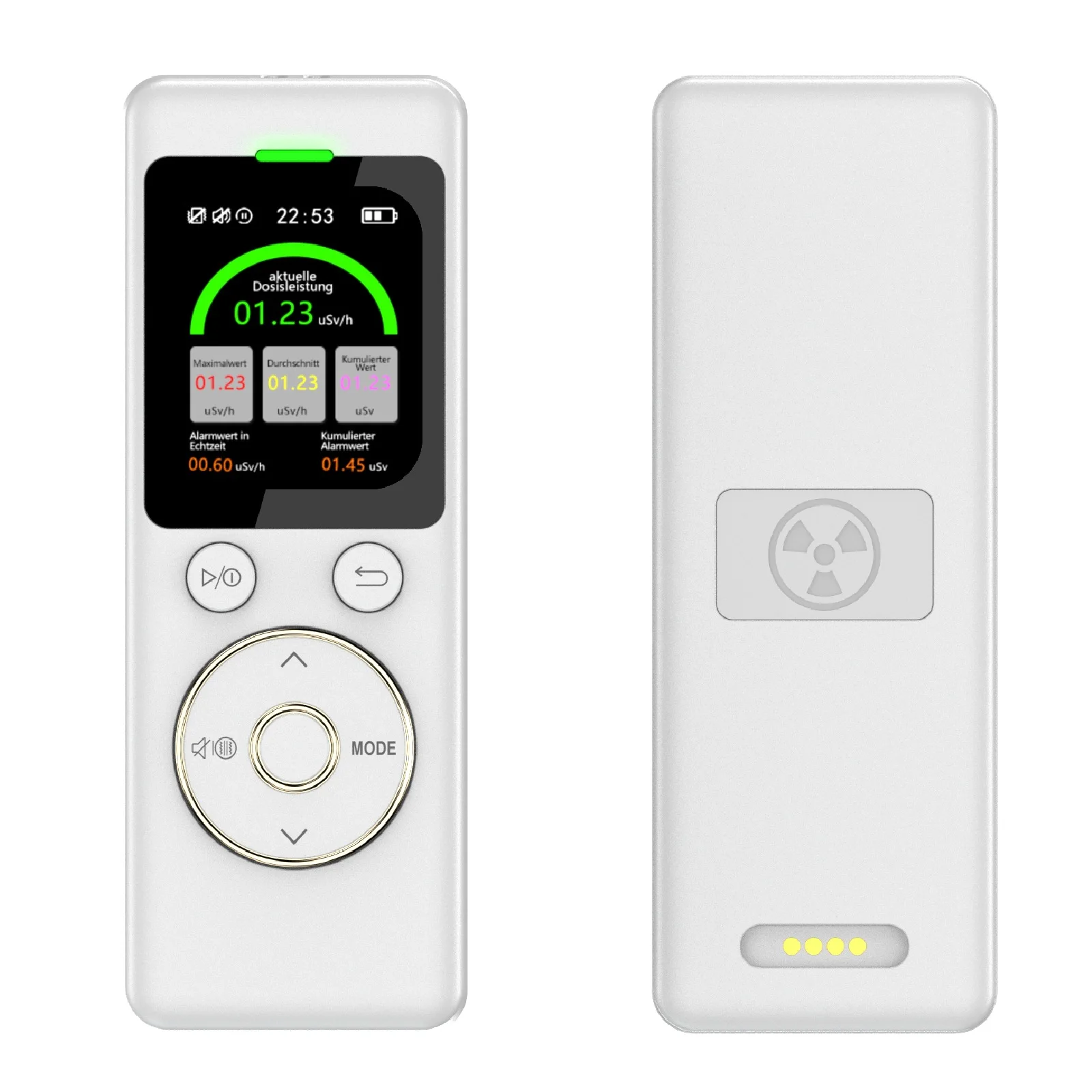 Geiger Counter Nuclear Radiation Detector Personal Dosimeter X-ray Radioactivity Tester Marble Detector