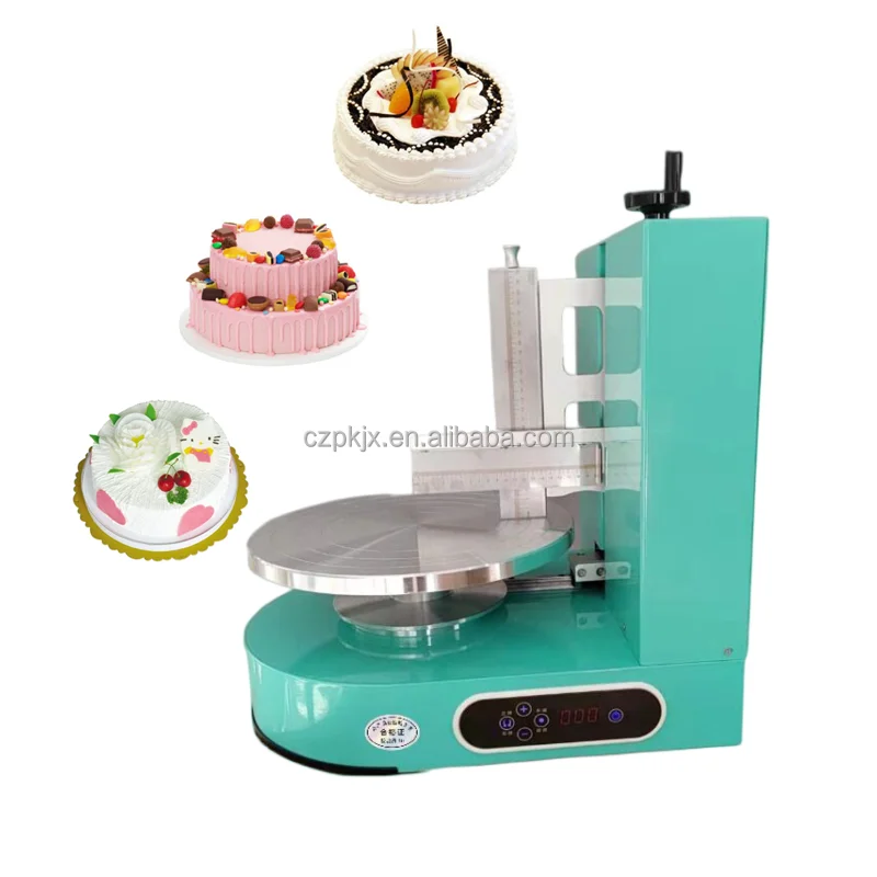 4-12 Inches cake decorating icing equipment wedding cake smoothing machine