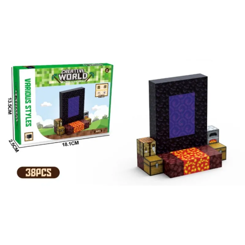 New Toys My World Magnetic Building Blocks Puzzle Steam Toys Hands-on Ability To Develop Brain Cube Blocks For Kids