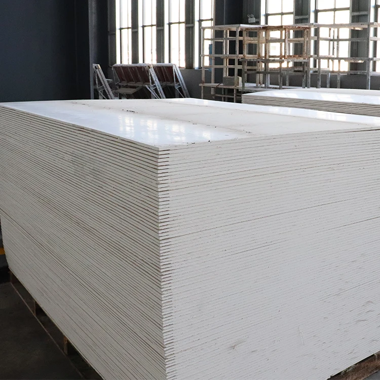 High Quality plasterboard drywall Natural Gypsum board  standard size gypsum boards