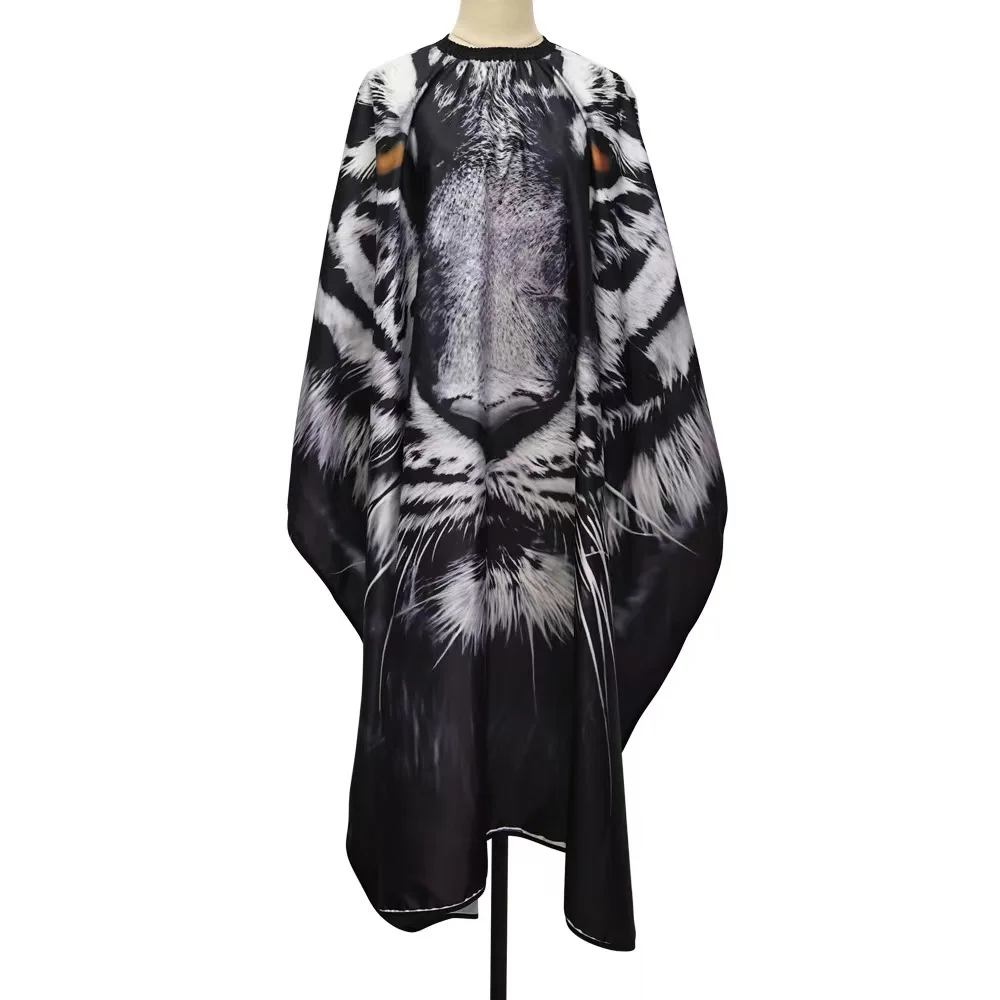 Newest Design Custom Logo Barbershop Salon Robe Gown Barber Stylist Apron Cape