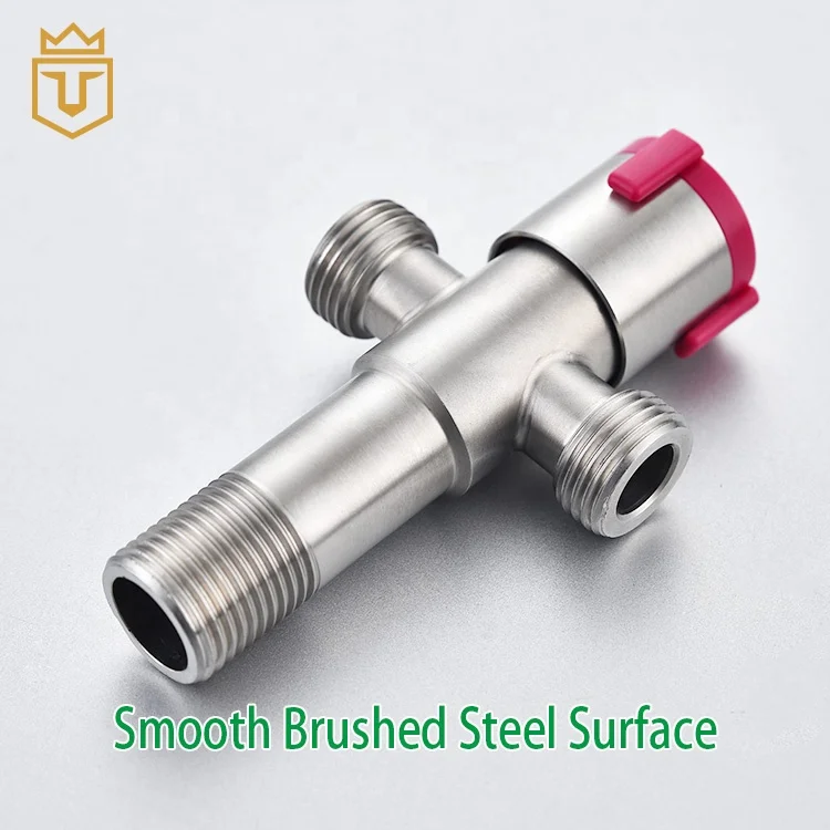 Bathroom 304 Stainless Steel 2 way Angle Valve