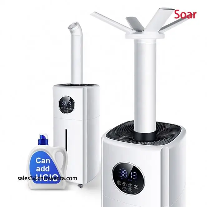 21L Floor Stand battery powered humidifiers Household Ultrasonic Humidifier use in Business .warehouse