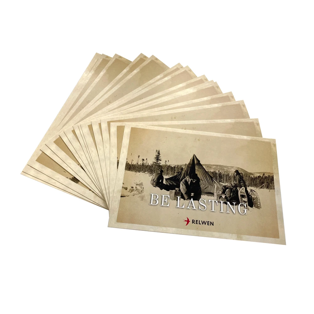 Custom full color offset printing thank you business card