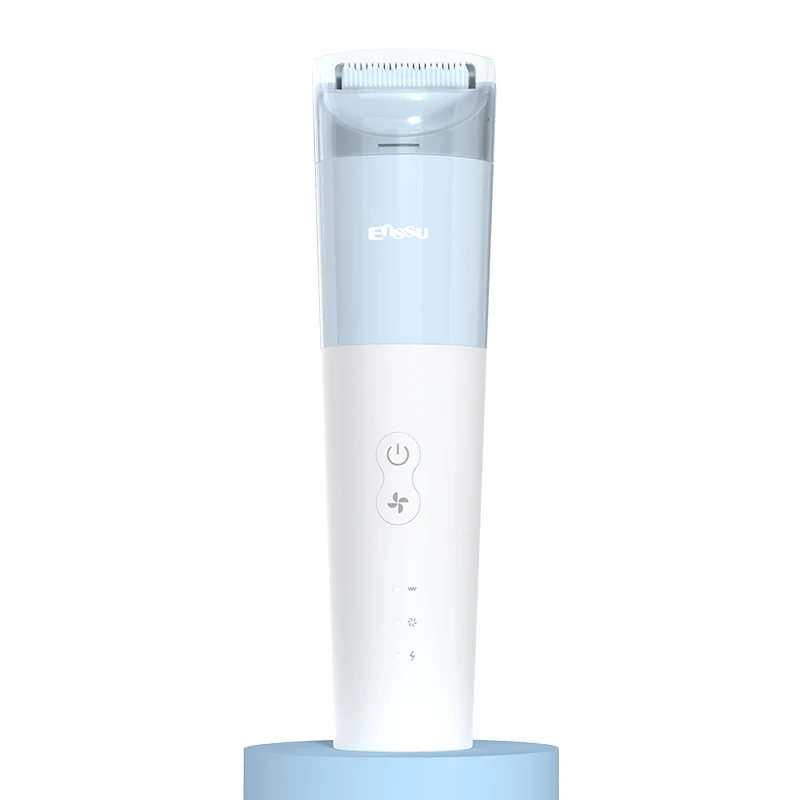 Low Noise Professional Ceramic Blades Hair Clipper Electric Baby Automatic Gather Hair Trimmers For Kids With 3 Comb