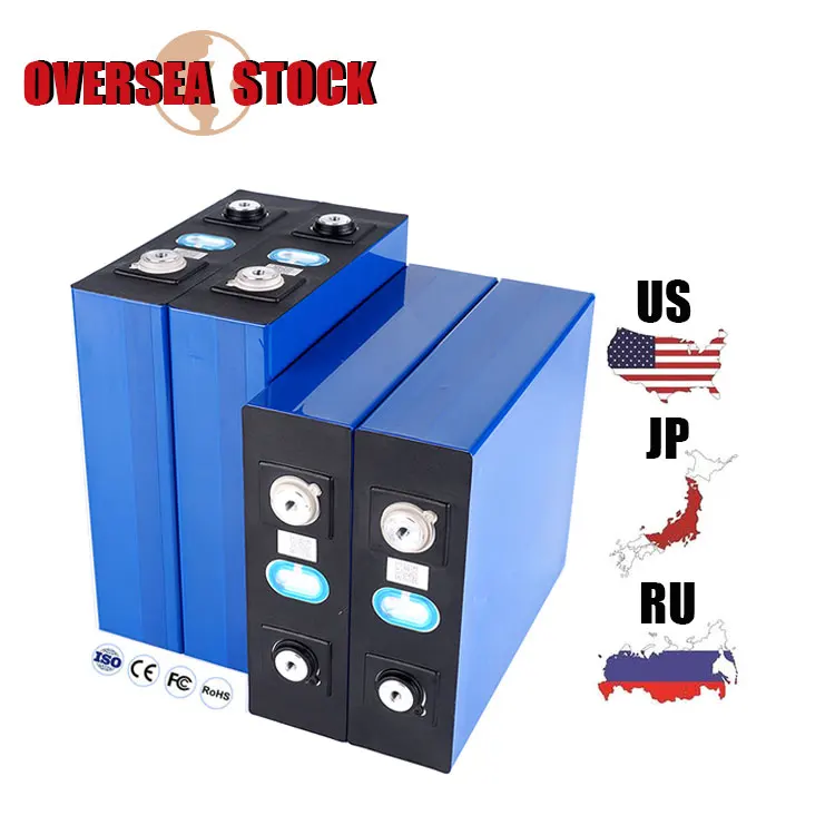 US EU Stock 4pcs 16pcs Rechargeable Lithium ion battery Lifepo Batteries Grade A 3.2v 271ah 280ah Lifepo4 with Stud