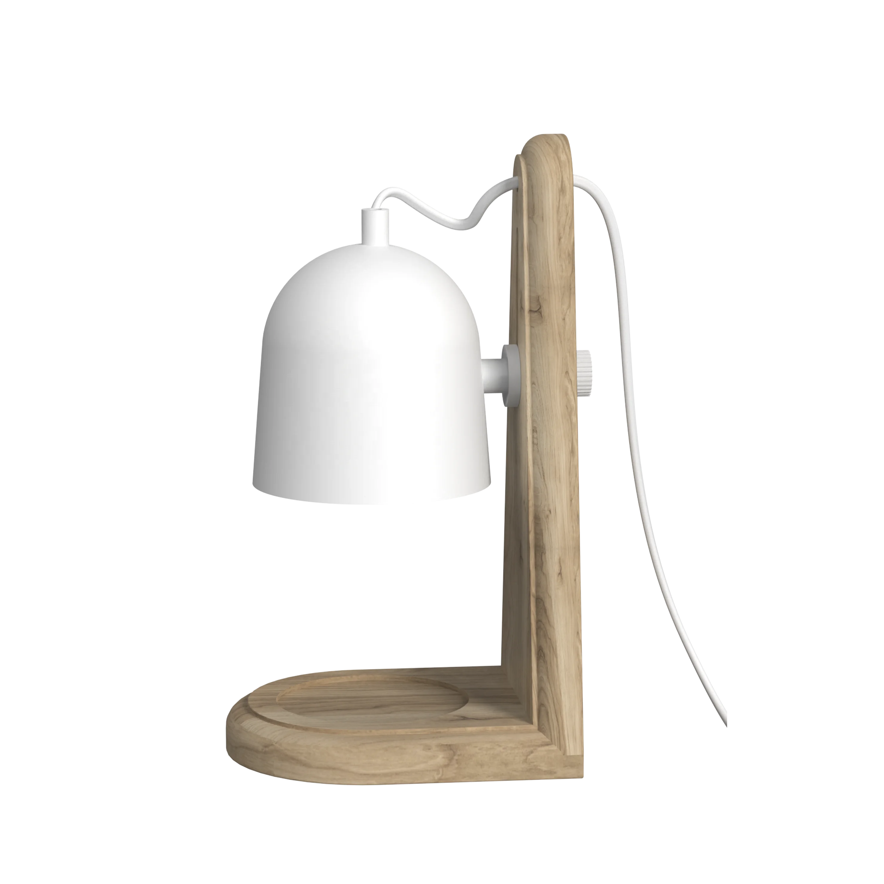 Modern and popular Style electric Candle Warmers With timer switch control 120V/220V hot-selling white lampshade incense burner