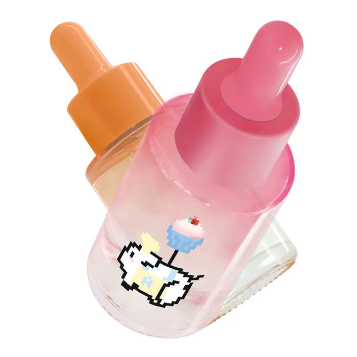 new design custom logo luxury bule lotion cream glass bottle with spray pump cosmetics bottles manufacture