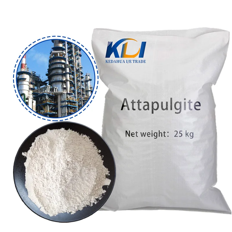 Attapulgite Calcium bentonite clay Well drilling Oilfield drilling mud powder Flame retardant White bentonite
