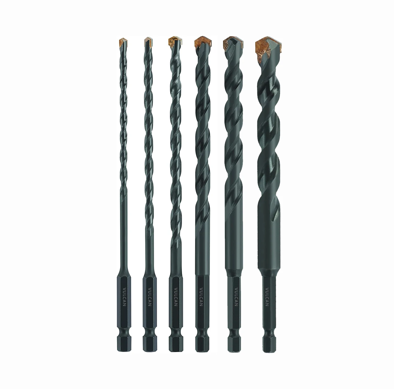 Tungsten Carbide Rotary Hammer Diamond Drill Bit For Masonry & Concrete Carbide Center Drill Bits