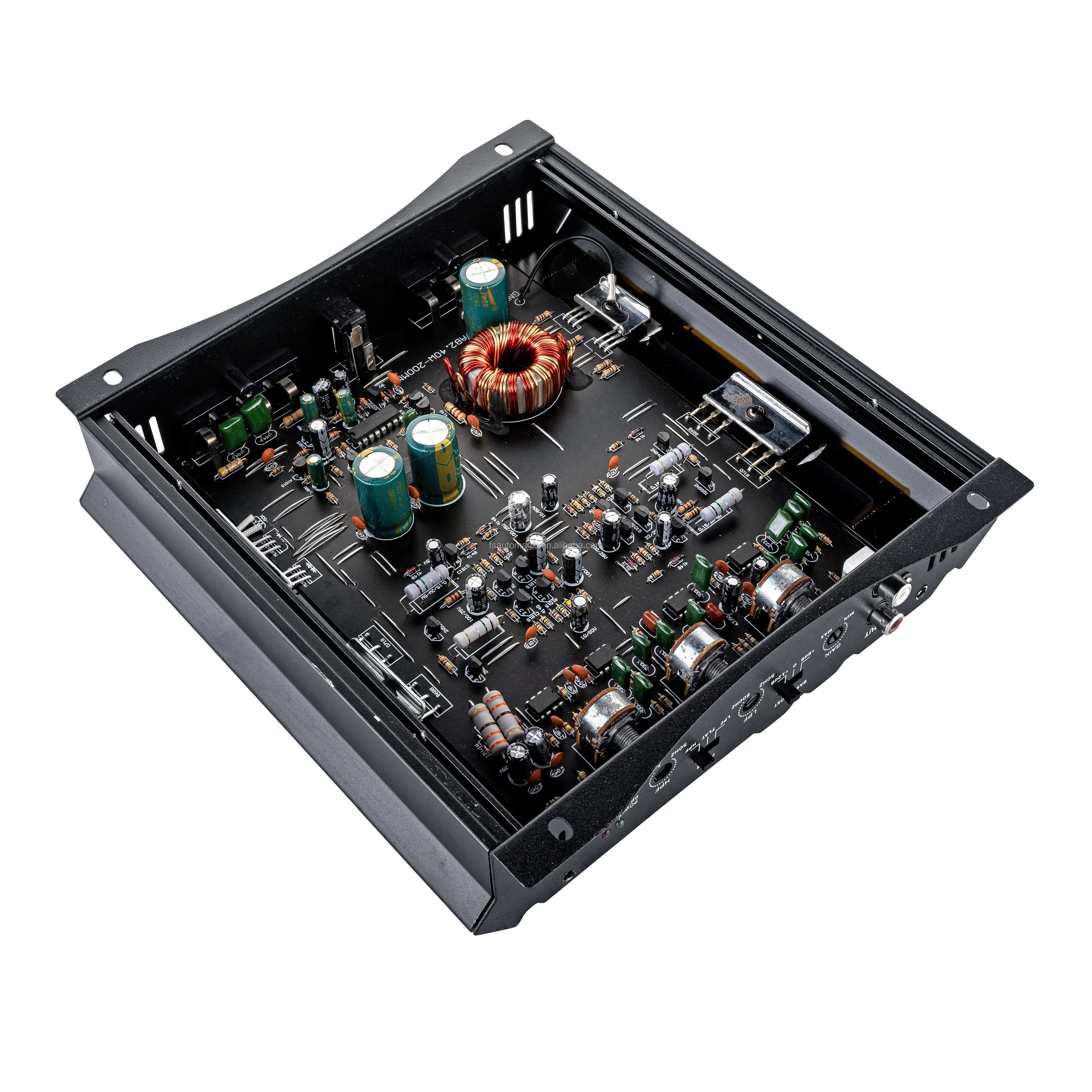 North America Market Hot Selling Super Mini High Power Auto Power Amplifier class AB 2 Channel car amplifiers