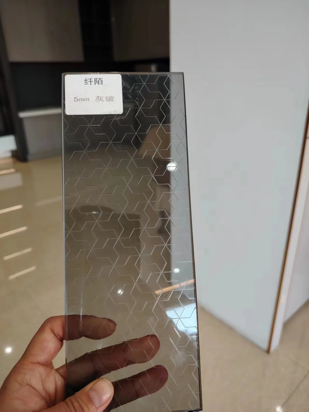 Factory  cheap price  Acid  etch  glass for  office enclosures and  interior  partition