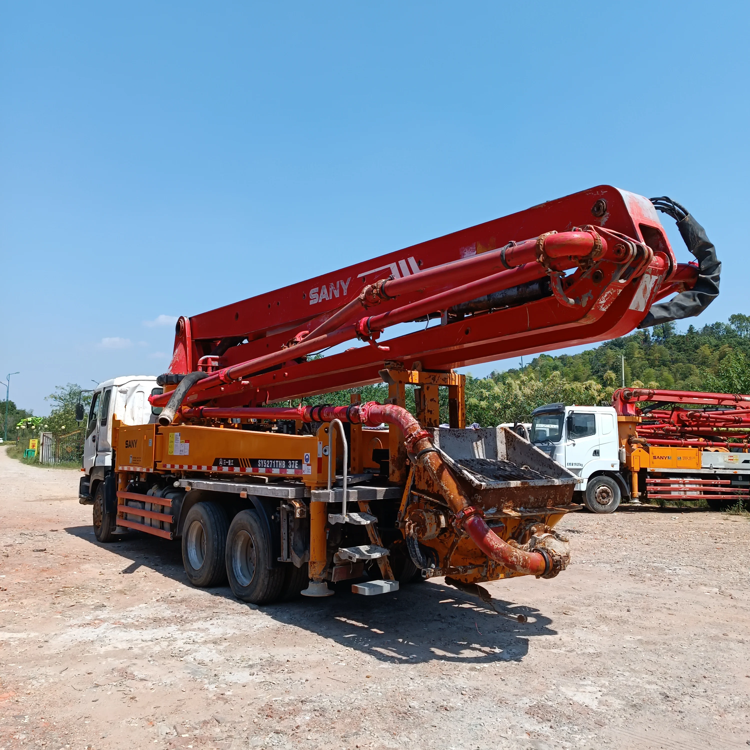 China Supplier Affordable Sale Reliable Performance Strong Build Diverse Applications Boom Concrete Pump Truck