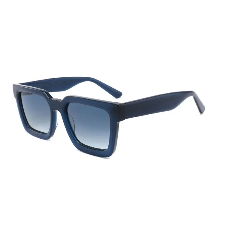 Fashion Luxury Premium Handmade Gafas De Sol Polarized Womens Acetate Tortoise Sunglasses