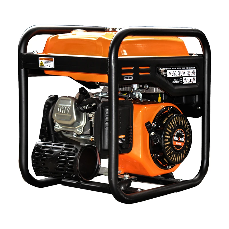 Hwasdan portable Open frame 3000w inverter generator electric start gasoline inverter generator