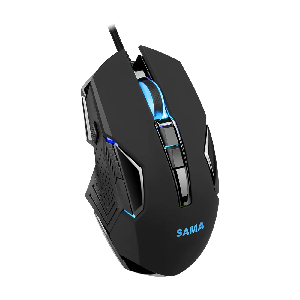 SAMA High Quality RGB Gaming Mouse USB Optical Mouse Gamer Wire Mouse