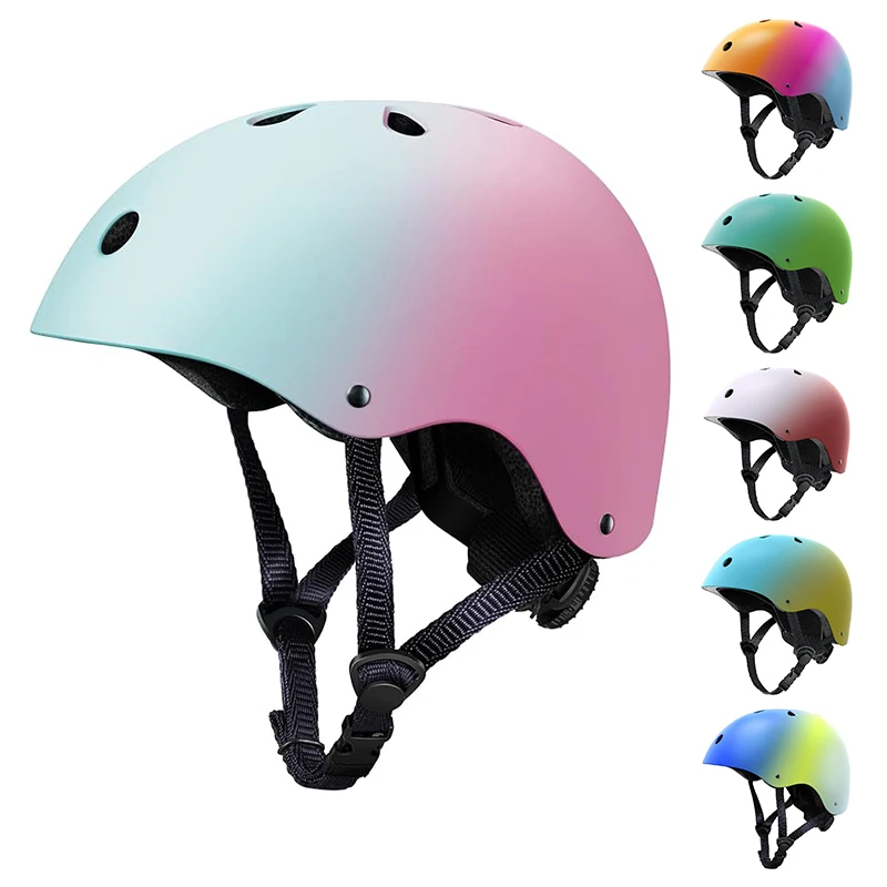 Safety Certified Kids Skateboard Bike Helmet Electric Scooter Riding Helmet Roller Skate Rollerblading Skating Helmet