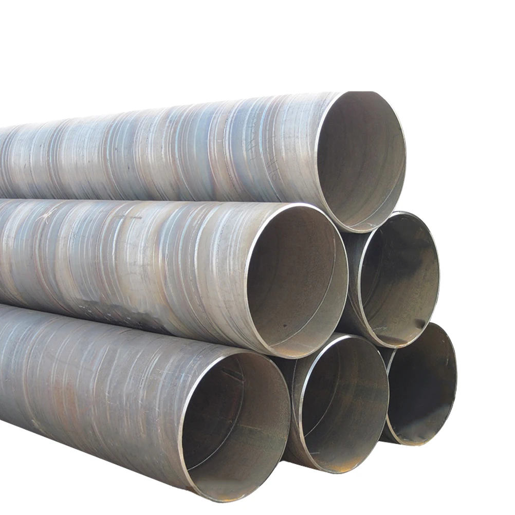 3PE epoxy coating SSAW spiral welded low carbon steel pipe for gas and oil transport