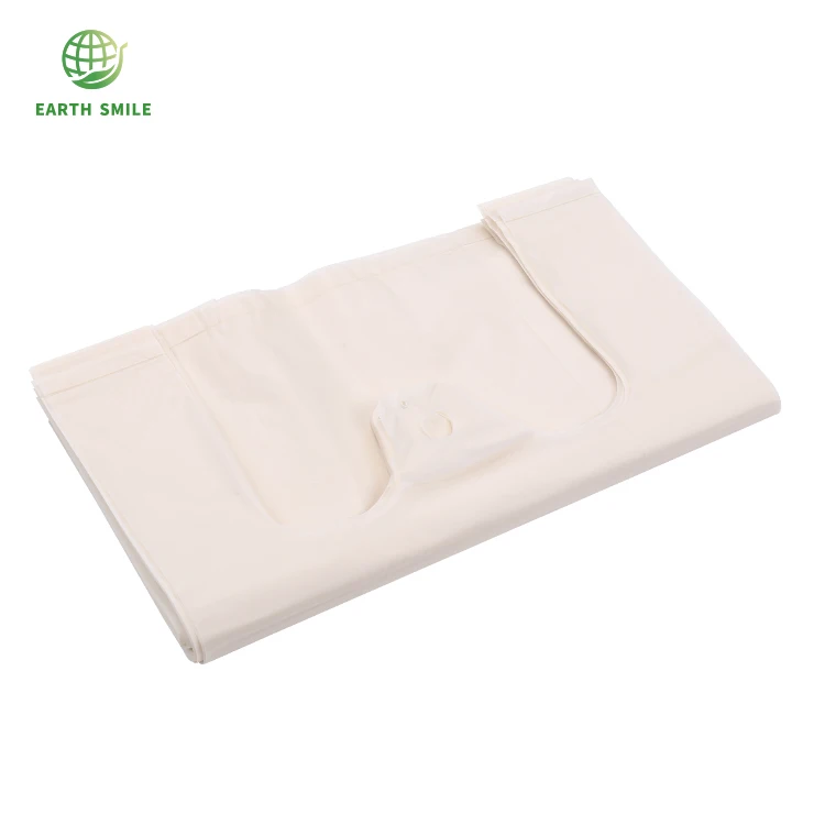 Factory Price 100% Plastic Free and 100% Biodegradable Compostable T Shirt shopping bag