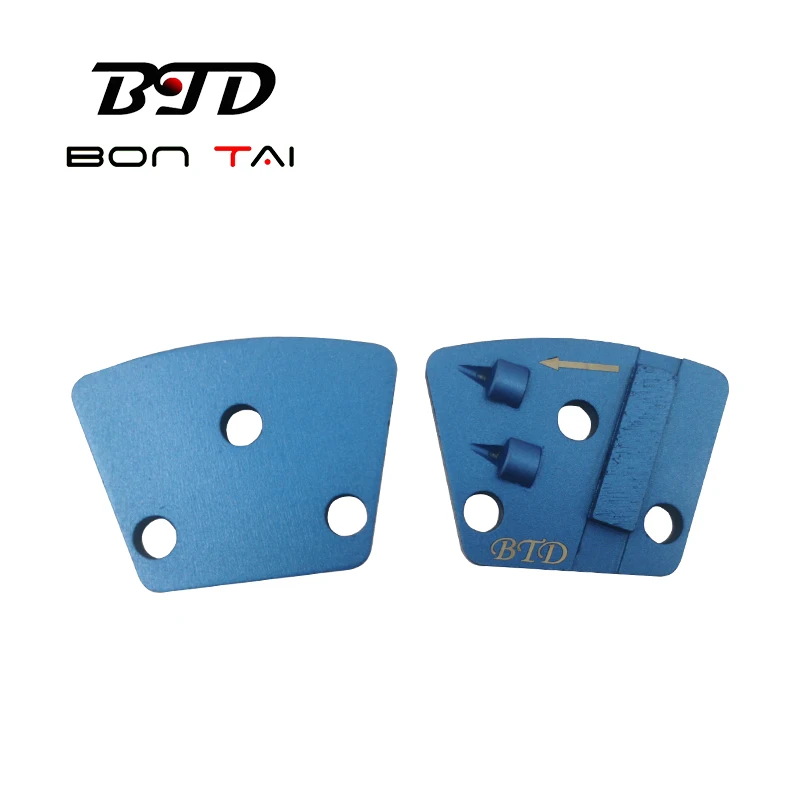 Magnet Polar System PCD Diamond Tools for Glue Removal Concrete Grinding Shoes