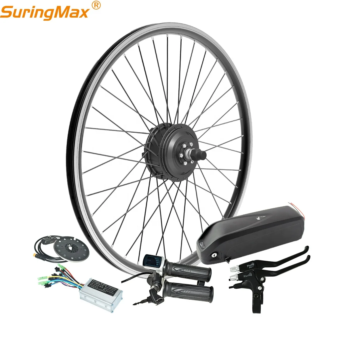 36 spokes holes ebike kit 350w 36v 250w electric bike 24v 250 watt hub motor conversion kit for cycle