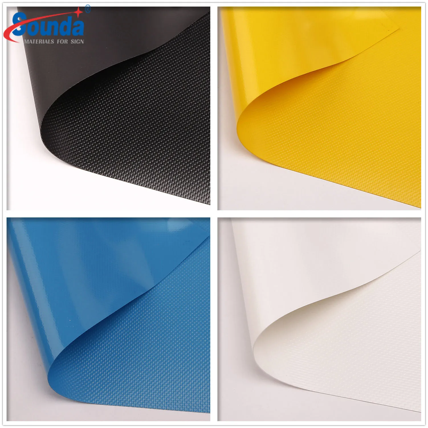 Laminated Strip PVC Tarpaulin Applied to Tent and Awning