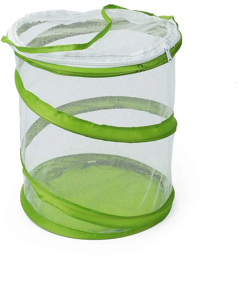 Insect and Butterfly Habitat Terrarium Pop-up Monarch Butterfly Cage Insect Growing Kits for Kids