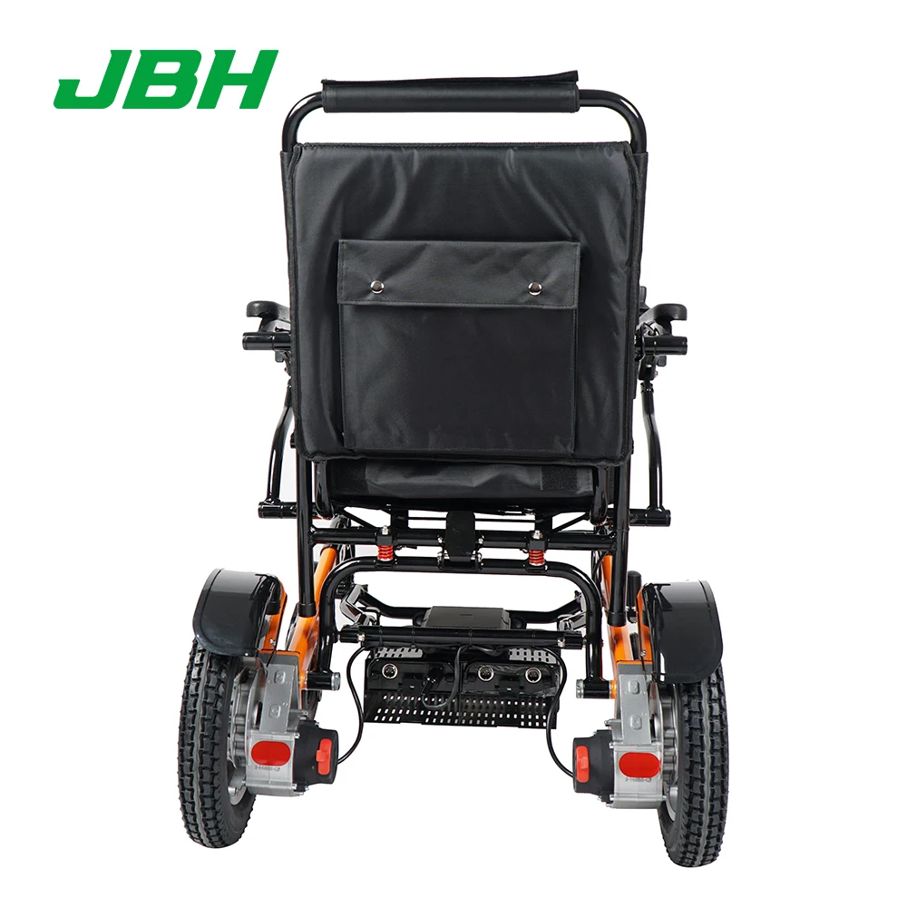 Удобная портативная складная легкая электрическая инвалидная коляска JBH D10