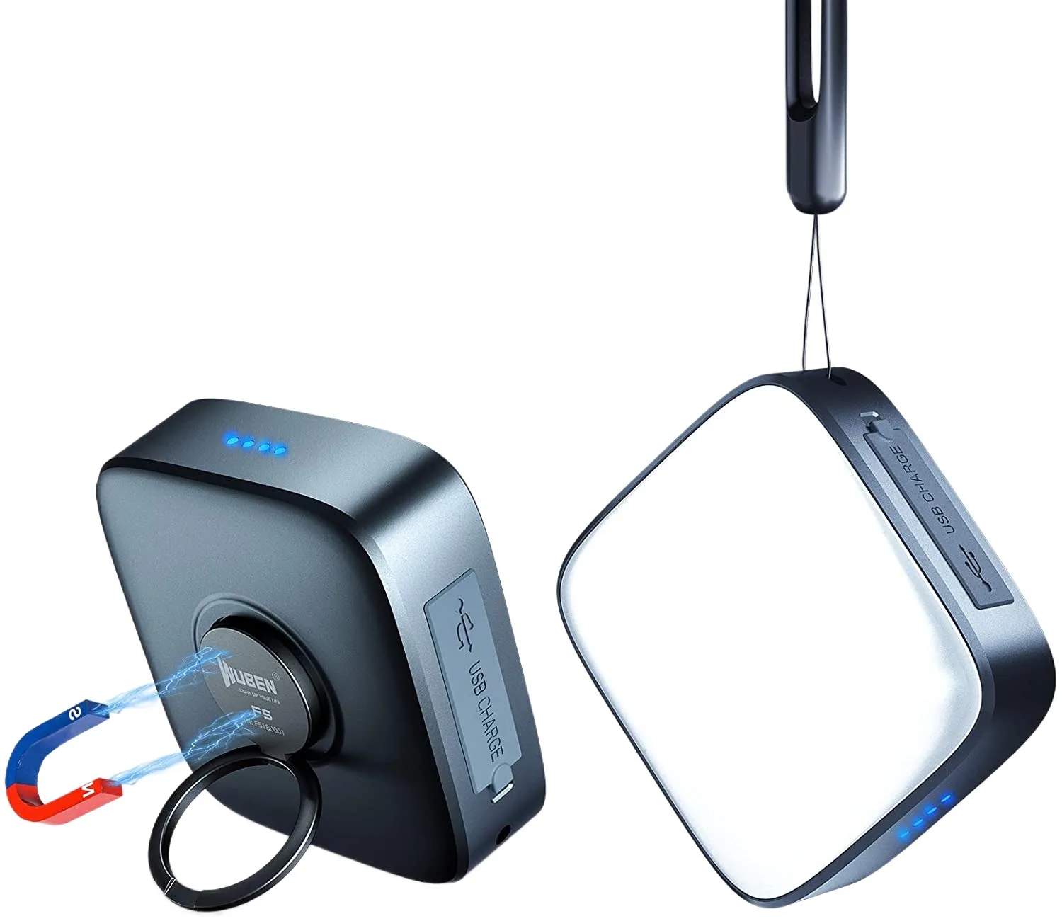 Wuben Outdoor Power Bank Magnetic Emergency Lamp Rechargeable Led Camping Lantern