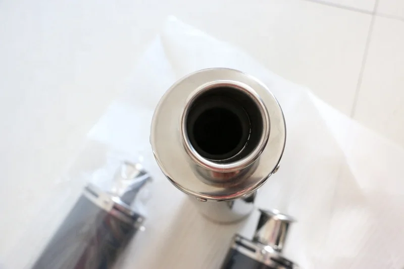 Высококачественная выхлопная система для мотоцикла, выхлопной глушитель из углеродного волокна