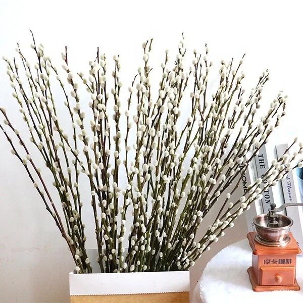 Сушеные цветы, ветки ивы, естественный цвет, фигурки ивы, декоративные цветы