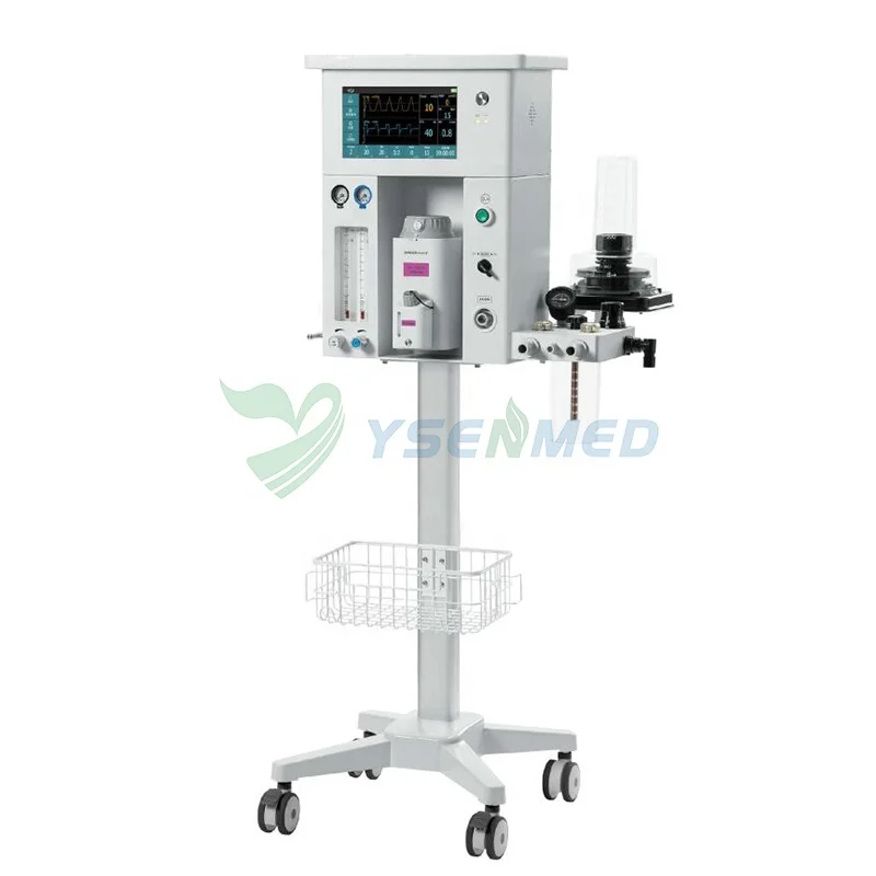 YSAV-BG20V Ysenmed veterinary equipment anesthesia machine mobile portable small animals vet anesthesia trolly anesthesia vet