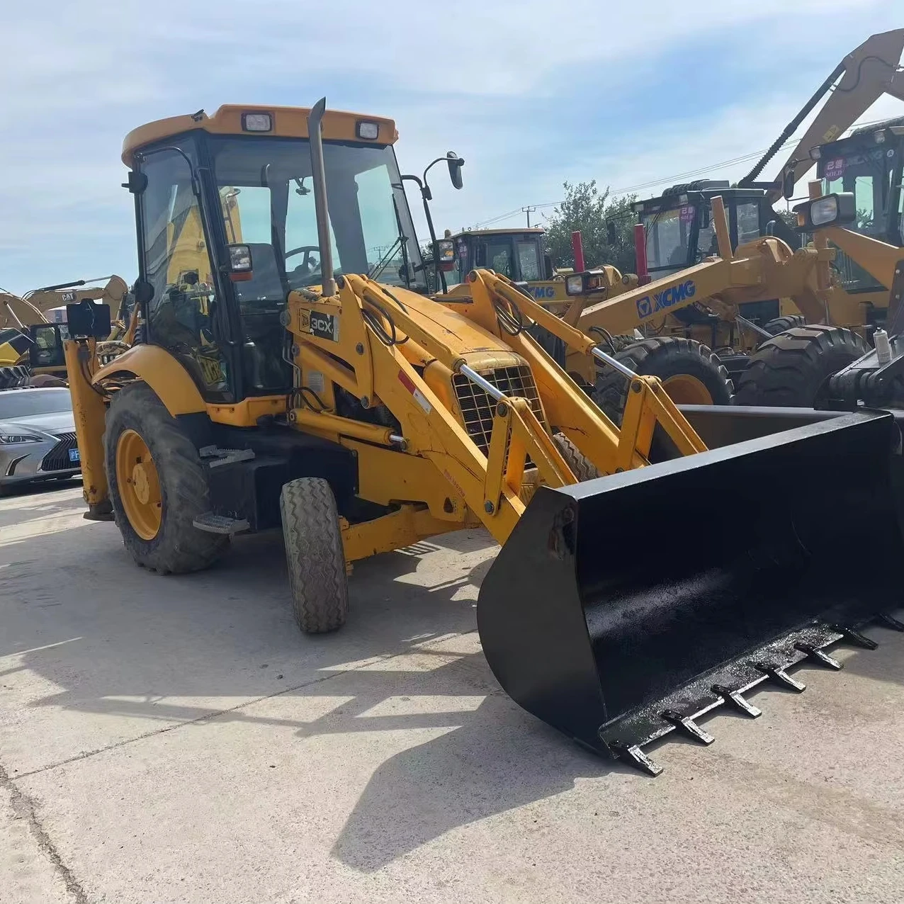 Used JCB 4x4 Wheel Loader JCB 3CX 4CX Backhoe Loader for Sale