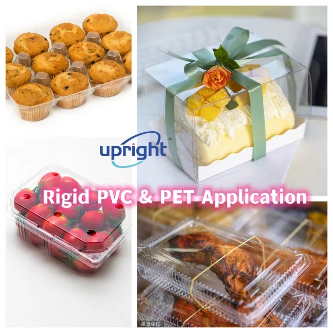 Upright   easy to vacuum forming Food grade transparent plastic film roll rigid clear pvc sheet for Printing And Packing Sheet